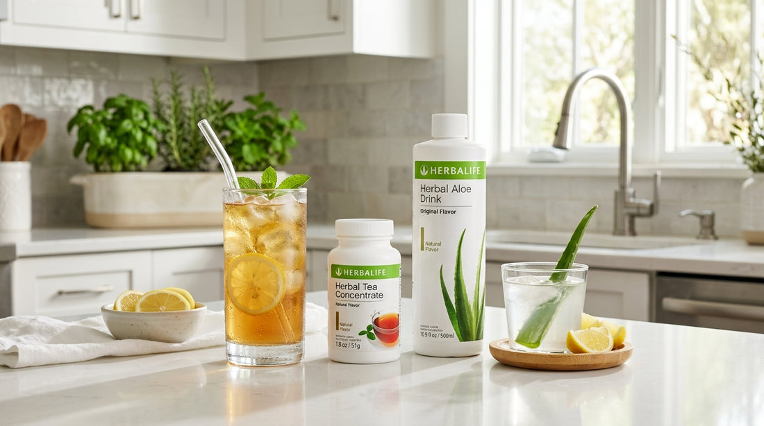 Herbalife Herbal Tea Concentrate and Herbal Aloe Drink Products US